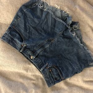 gap denim shorts